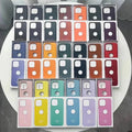 Leather Texture Case With Logo Cut Hard Case for iPhone 14 Pro - Ktusu