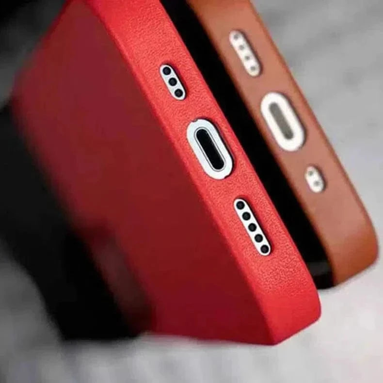 Leather Texture Hard Case for iPhone 14 Pro - Ktusu