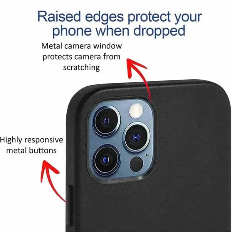 Leather Texture Hard Case for iPhone 14 Pro - Ktusu