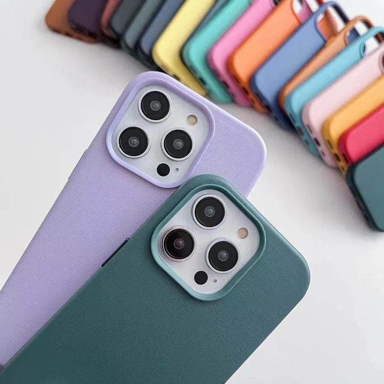 Leather Texture Hard Case for iPhone 14 Pro - Ktusu