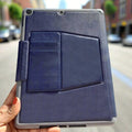 Leather Texture Magnetic Stand Cover for iPad 7 | 8 | 9 (10.2-inch) iPad 7 | 8 | 9 (10.2-inch) / Midnight Blue - Ktusu