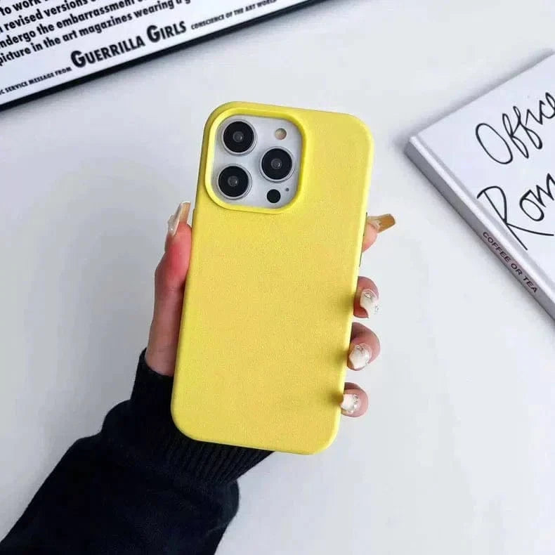Leather Texture Magsafe Hard Case for iPhone 14 Plus - Ktusu