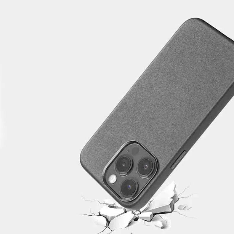 Leather Texture Magsafe Hard Case for iPhone 14 Plus - Ktusu