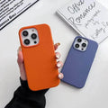 Leather Texture Magsafe Hard Case for iPhone 14 Plus - Ktusu