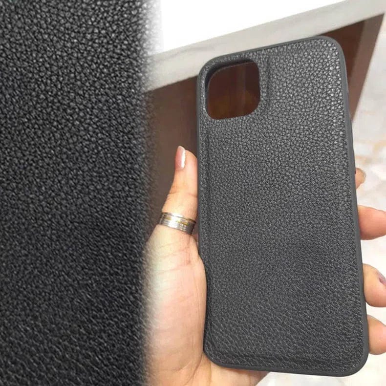Leather Texture Patterns Case for iPhone 13 Pro Max iPhone 13 Pro Max / Dotted - Ktusu
