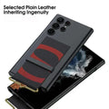 Leather Wrist Strap Holder Camera Protective Case for Samsung s23 ultra - Ktusu