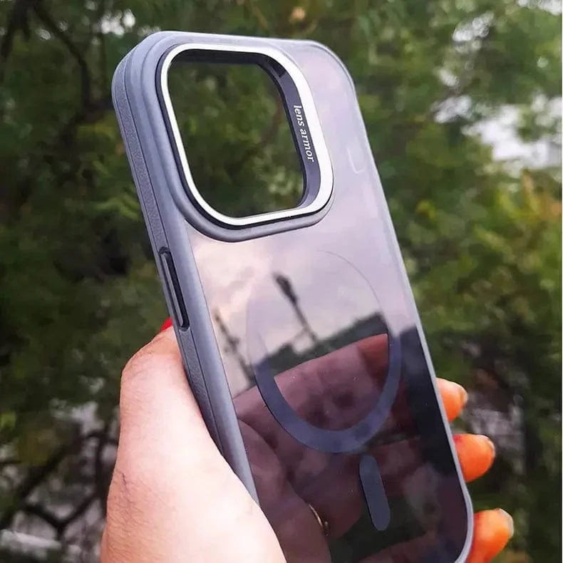 Lens Armor Clear Magsafe Hard Case for iPhone 15 Pro Max - Ktusu