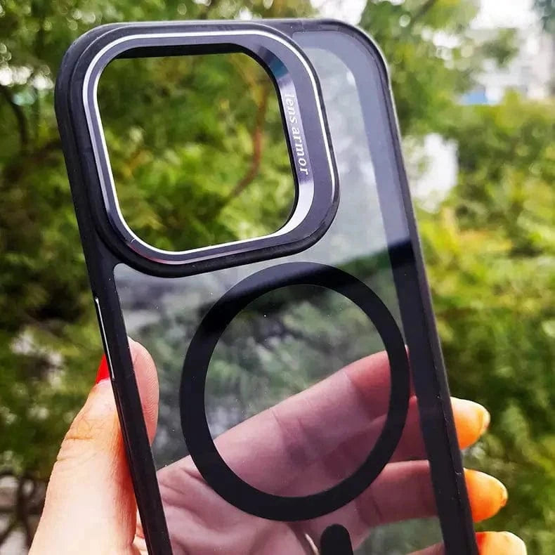 Lens Armor Clear Magsafe Hard Case for iPhone 15 Pro Max - Ktusu