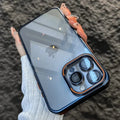 Lens Bracket Kickstand Function Hard Case for iPhone 15 Pro iPhone 15 Pro / Blue - Ktusu