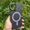 Lens Bracket Kickstand Function Magsafe Case for iPhone 15 Pro Max - Ktusu