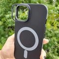 Lens Bracket Kickstand Function Magsafe Case for iPhone 15 Pro Max - Ktusu