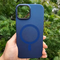Lens Bracket Kickstand Function Magsafe Case for iPhone 15 Pro Max iPhone 15 Pro Max / Blue / with magsafe - Ktusu