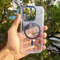 Lens Protection Frame Magsafe Case for iPhone 16 Plus iPhone 16 Plus / Midnight Blue / with magsafe - Ktusu