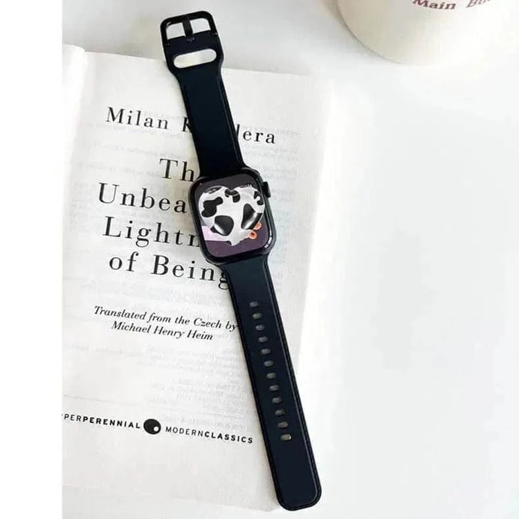 Lightweight Skin-friendly Silicone Band for Apple Watch 38 | 40 | 41 | 42mm S10 38 | 40 | 41 | 42mm S10 / Midnight Blue - Ktusu