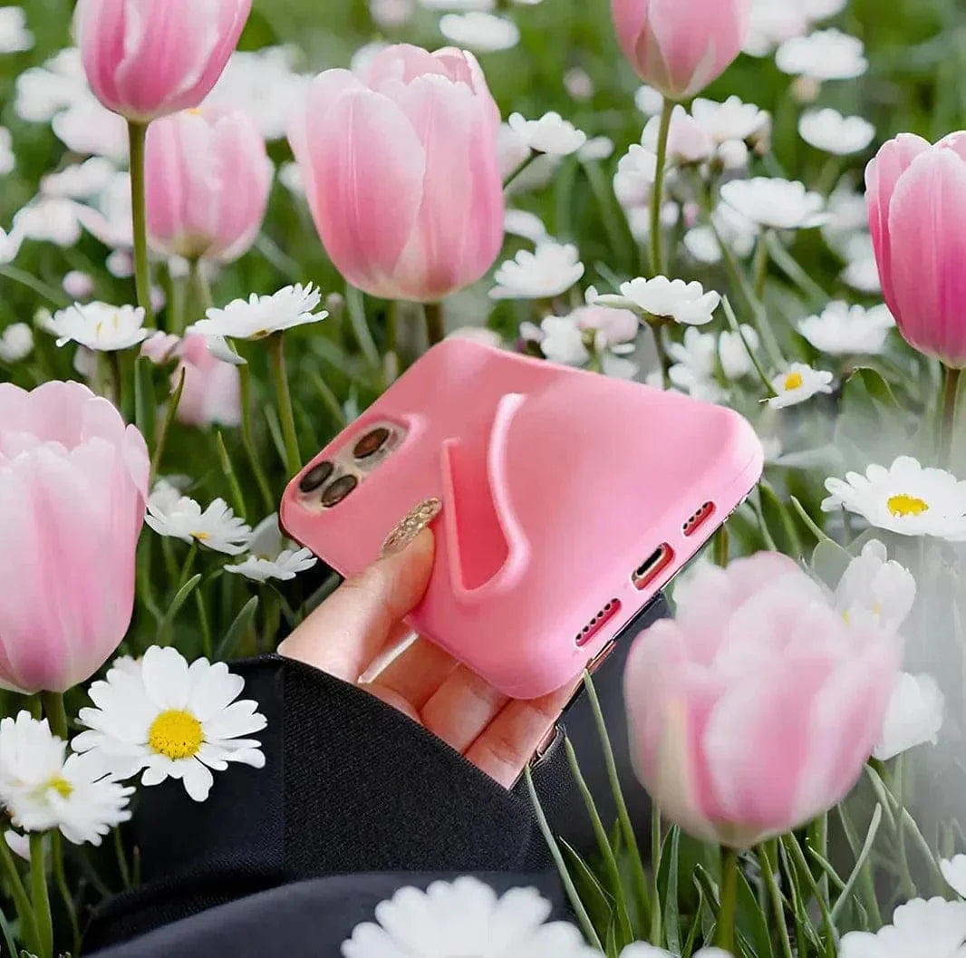 Lip Gloss Soft Silicone Shockproof Case for iPhone 14 - Ktusu