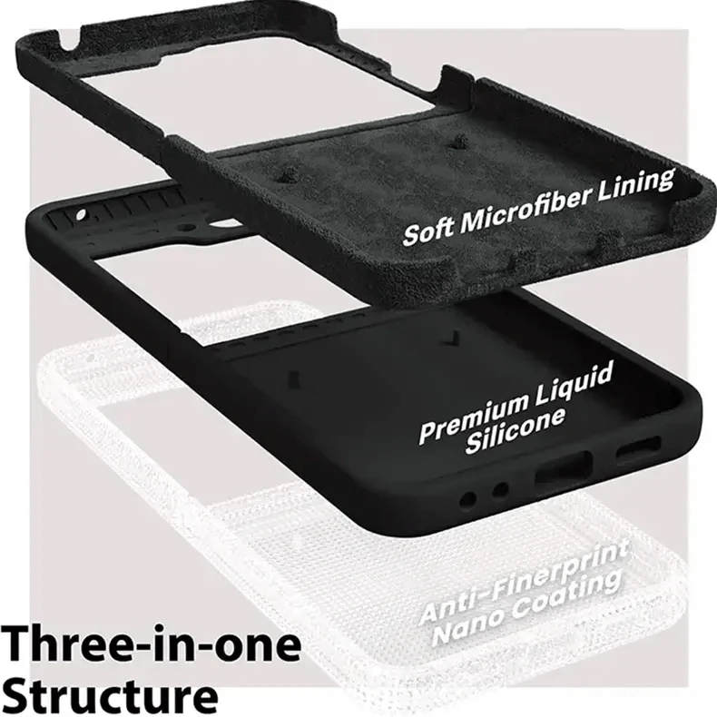 Liquid Silicone Case for Samsung Z Flip5 - Ktusu