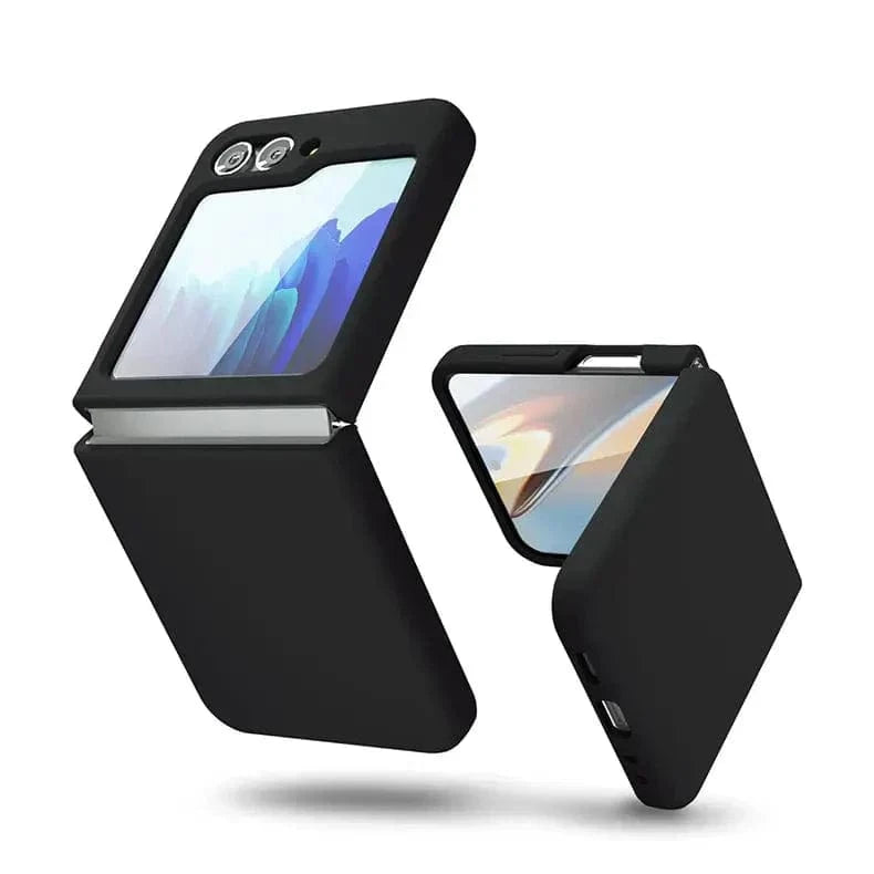 Liquid Silicone Case for Samsung Z Flip5 Samsung Z Flip5 / Black - Ktusu