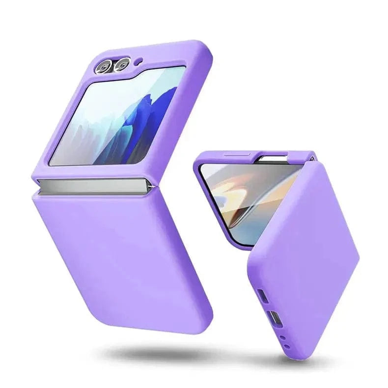 Liquid Silicone Case for Samsung Z Flip5 Samsung Z Flip5 / Lavender Blue - Ktusu