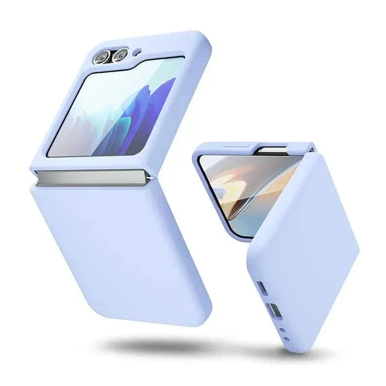 Liquid Silicone Case for Samsung Z Flip5 Samsung Z Flip5 / Light Blue - Ktusu