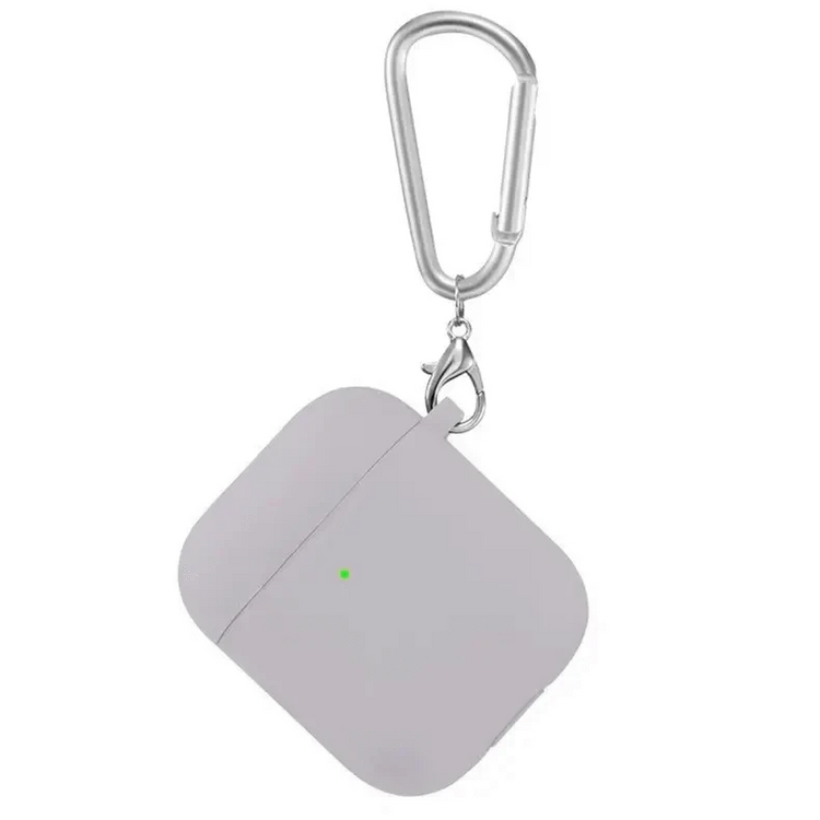 Liquid Silicone front LED visible Cover for Airpods 1 | 2 Airpods 1 | 2 / Black - Ktusu