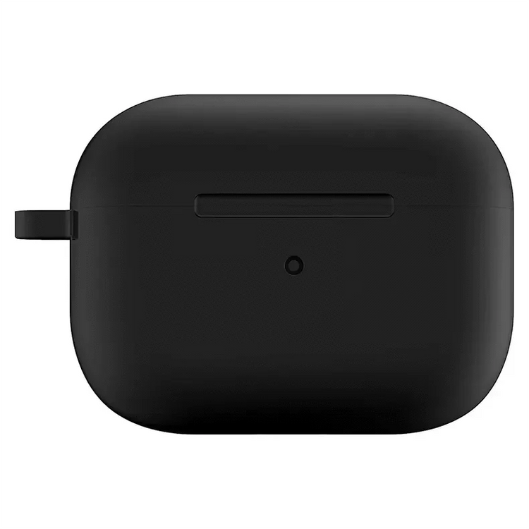 Liquid Silicone front LED visible Cover for Airpods Pro | Pro 2 Airpods Pro | Pro 2 / Black - Ktusu