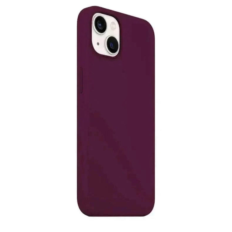 Liquid Silicone inner microfiber Case for iPhone 14 - Ktusu