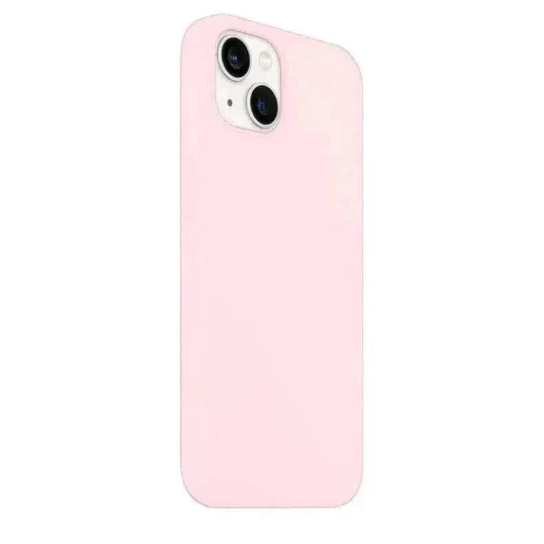 Liquid Silicone inner microfiber Case for iPhone 14 Pro Max iPhone 14 Pro Max / Baby Pink - Ktusu