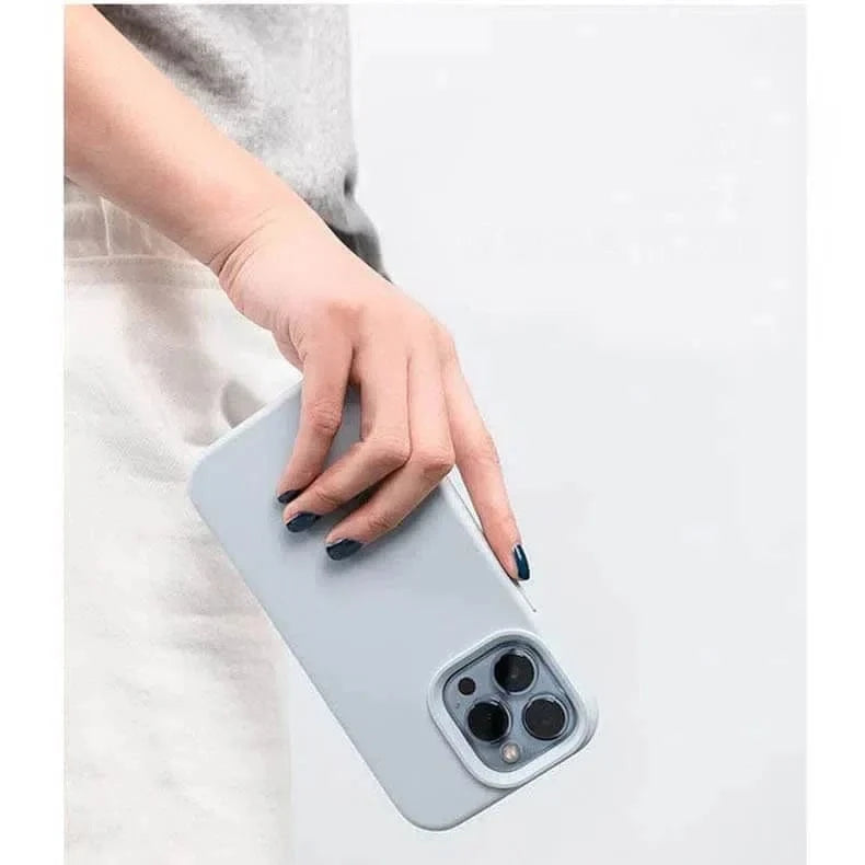 Liquid Silicone inner microfiber Case for iPhone 15 - Ktusu