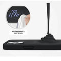 Liquid Silicone inner microfiber Case for iPhone 15 - Ktusu