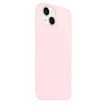 Liquid Silicone inner microfiber Case for iPhone 15 iPhone 15 / Baby Pink - Ktusu