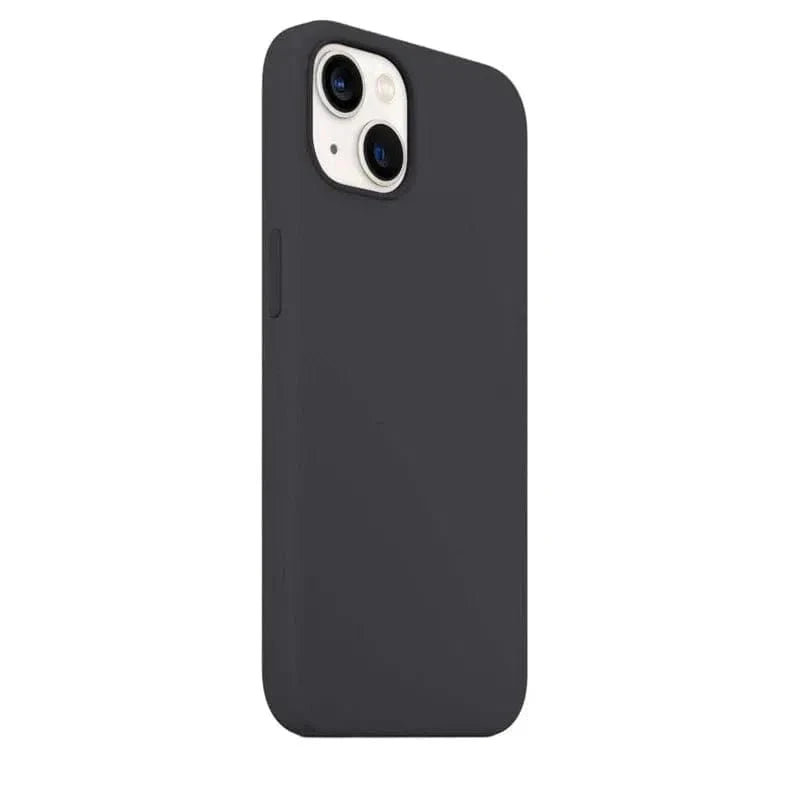 Liquid Silicone inner microfiber Case for iPhone 15 iPhone 15 / Dark Grey - Ktusu