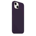 Liquid Silicone inner microfiber Case for iPhone 15 iPhone 15 / Deep Purple - Ktusu