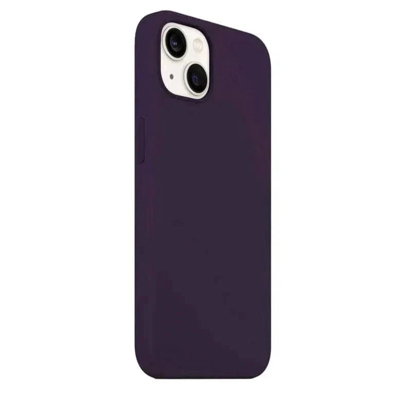 Liquid Silicone inner microfiber Case for iPhone 15 iPhone 15 / Deep Purple - Ktusu