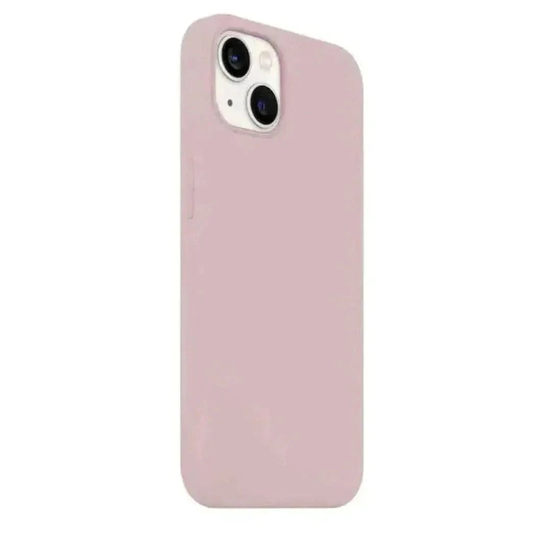 Liquid Silicone inner microfiber Case for iPhone 15 iPhone 15 / Light Purple - Ktusu