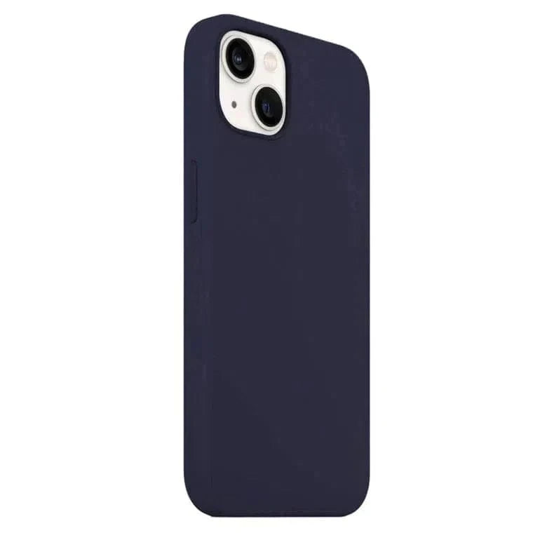 Liquid Silicone inner microfiber Case for iPhone 15 iPhone 15 / Midnight Blue - Ktusu