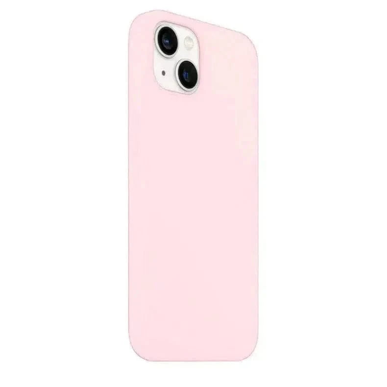 Liquid Silicone inner microfiber Case for iPhone 16 Pro iPhone 16 Pro / Baby Pink - Ktusu