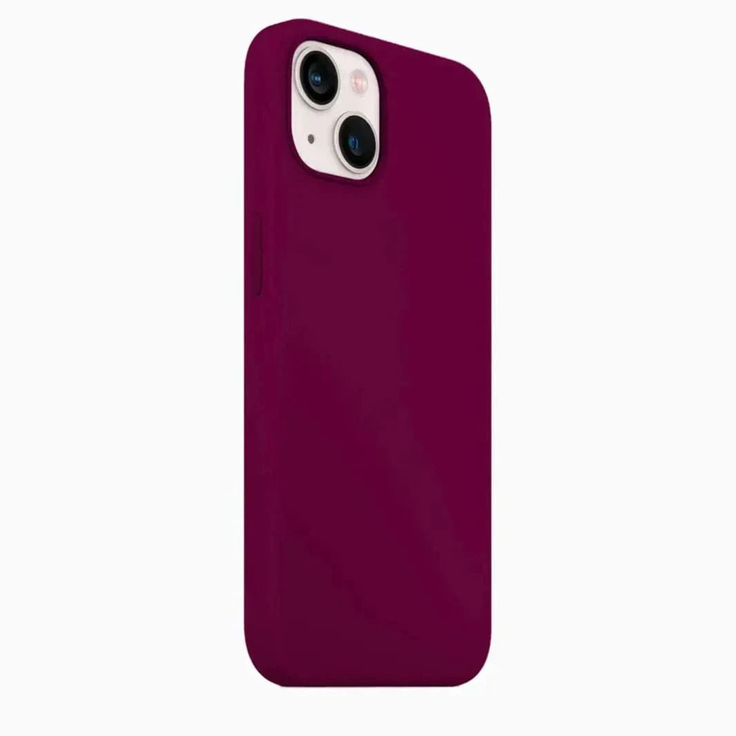 Liquid Silicone inner microfiber Case for iPhone 16 Pro iPhone 16 Pro / Deep Voilet - Ktusu