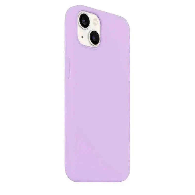 Liquid Silicone inner microfiber Case for iPhone 16 Pro iPhone 16 Pro / Lavender - Ktusu