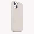 Liquid Silicone inner microfiber Case for iPhone 16 Pro iPhone 16 Pro / Off White - Ktusu