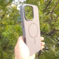 Liquid Silicone Magsafe Hard Case for iPhone 15 Pro Max - Ktusu