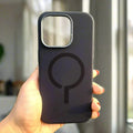 Liquid Silicone Magsafe Hard Case for iPhone 15 Pro Max - Ktusu