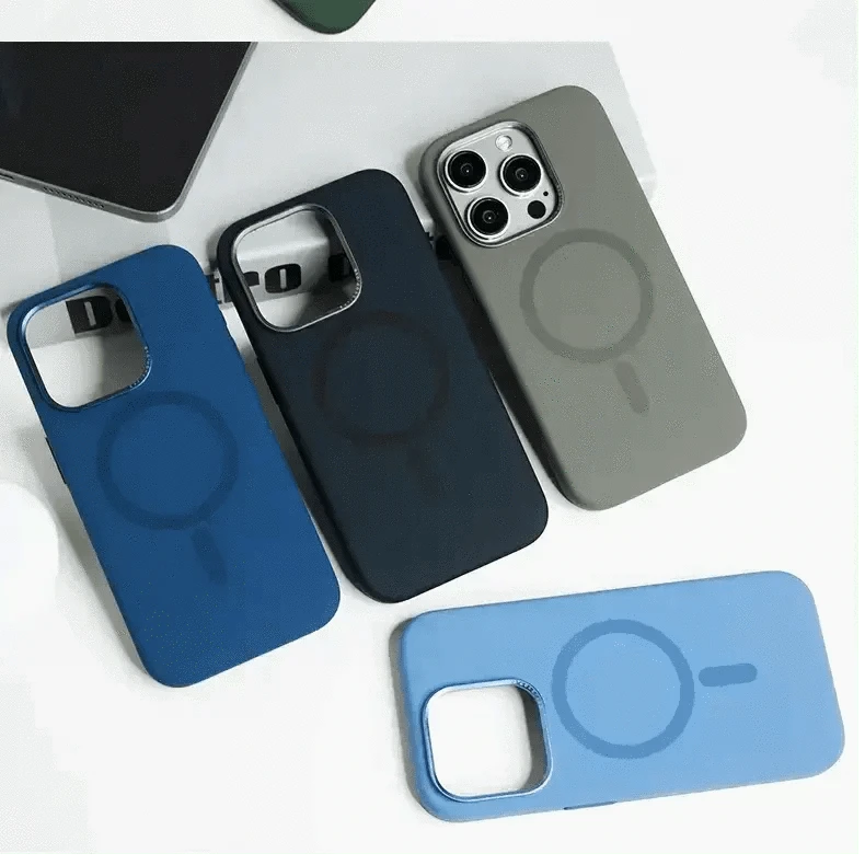 Liquid Silicone Magsafe Hard Case for iPhone 15 Pro Max - Ktusu