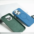 Liquid Silicone Magsafe Hard Case for iPhone 15 Pro Max - Ktusu