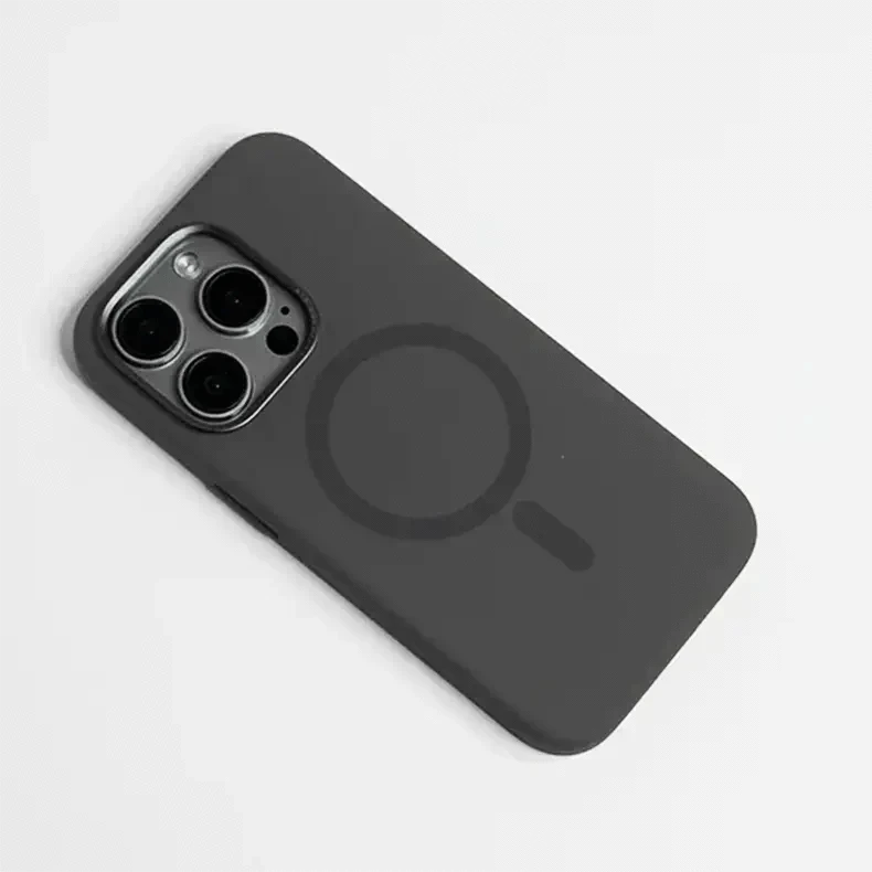 Liquid Silicone Magsafe Hard Case for iPhone 15 Pro Max - Ktusu