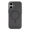 Liquid Silicone Magsafe Hard Case for iPhone 16 Plus iPhone 16 Plus / Dark Grey / with magsafe - Ktusu