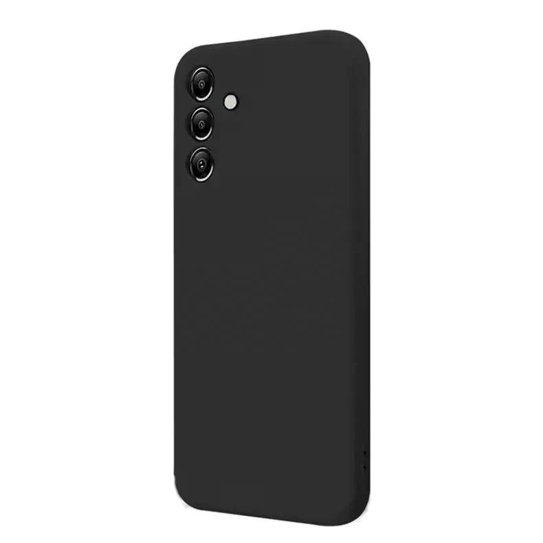 Liquid Silicone Soft Touch Feel hard Case for Samsung A35 5G Samsung A35 5G / Black - Ktusu