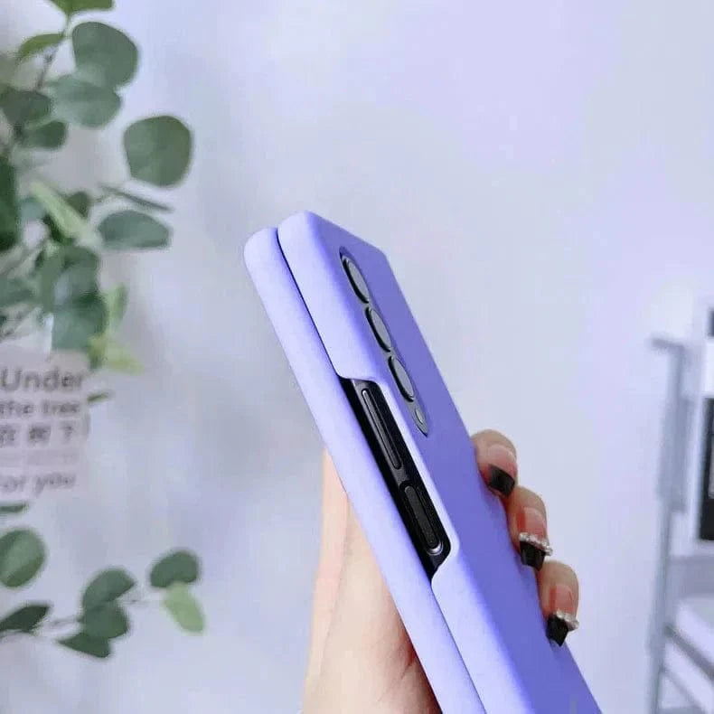 Liquid Silicone Soft Touch Feel hard Case for Samsung Z Fold5 - Ktusu