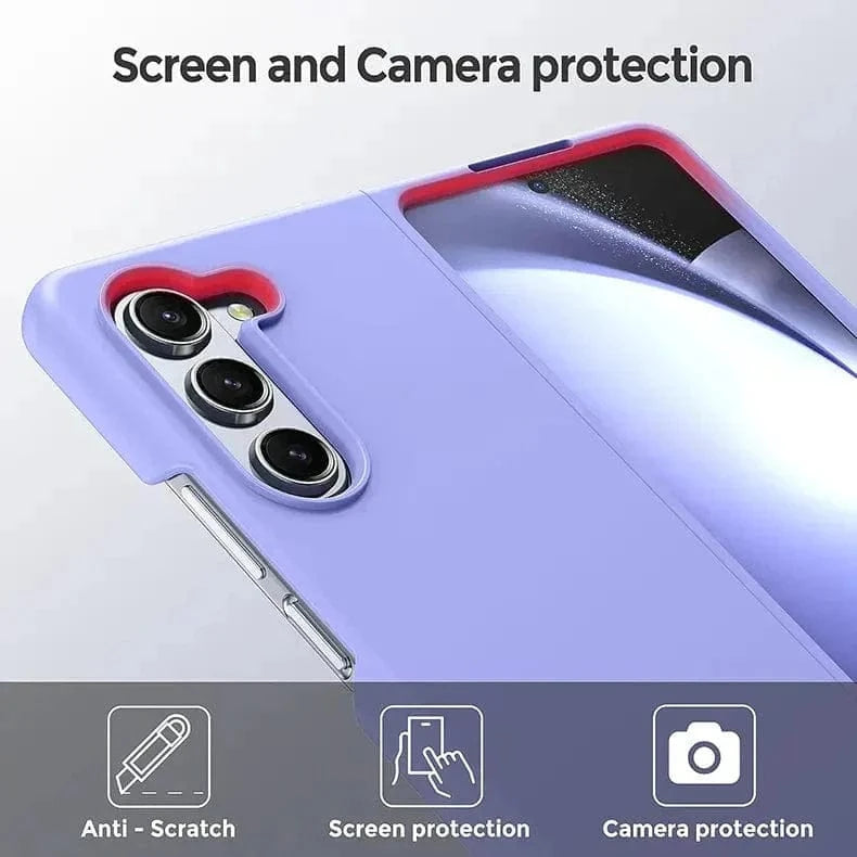 Liquid Silicone Soft Touch Feel hard Case for Samsung Z Fold5 - Ktusu