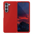 Liquid Silicone Soft Touch Feel hard Case for Samsung Z Fold5 Samsung Z Fold5 / Red - Ktusu