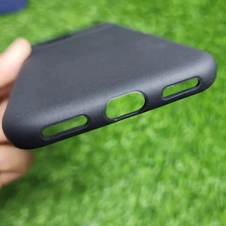 Liquid Soft Silicone Microfiber Case for Google Pixel 7 Google Pixel 7 / Black - Ktusu